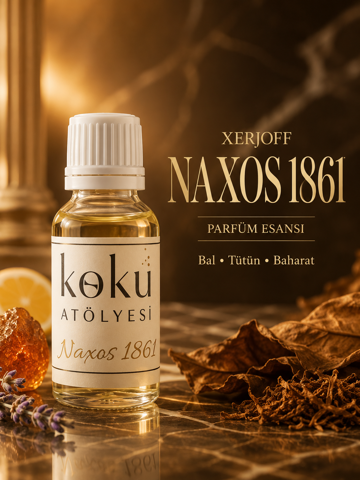 Naxos 1861 Esintili Unisex Parfüm Esansı | Bal, Tütün ve Baharat Notalı