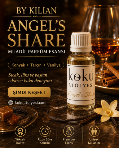 Angel’s Share Esintili Unisex Parfüm Esansı | Konyak, Tarçın ve Vanilya Notalı