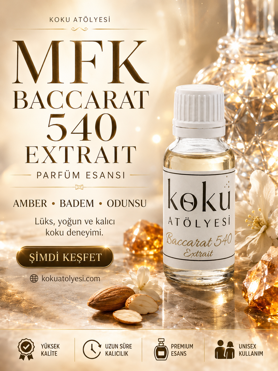 Baccarat 540 Extrait Esintili Unisex Parfüm Esansı | Amber, Badem ve Odunsu Notalı 2
