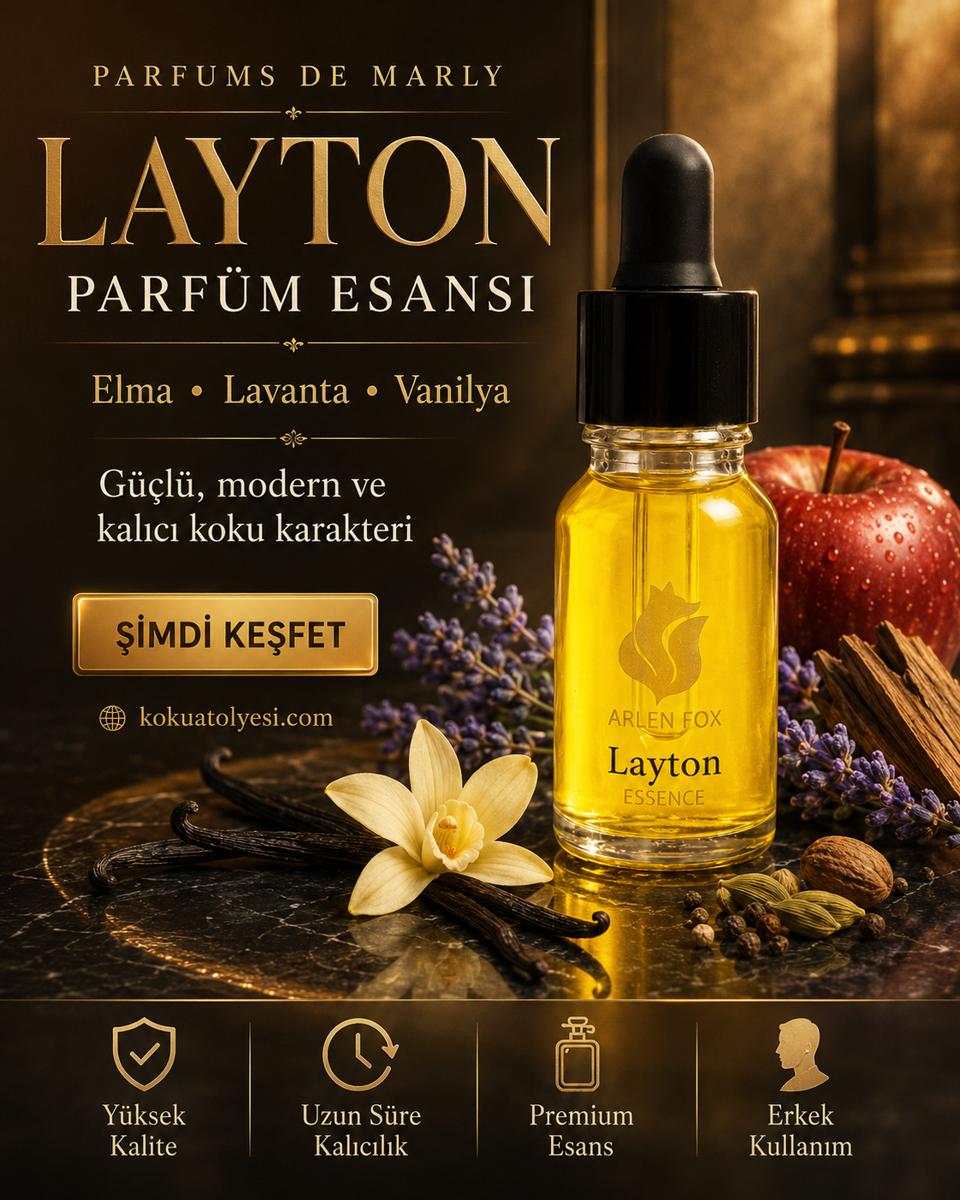 Layton Esintili Unisex Parfüm Esansı | Elma, Lavanta ve Vanilya Notalı 2