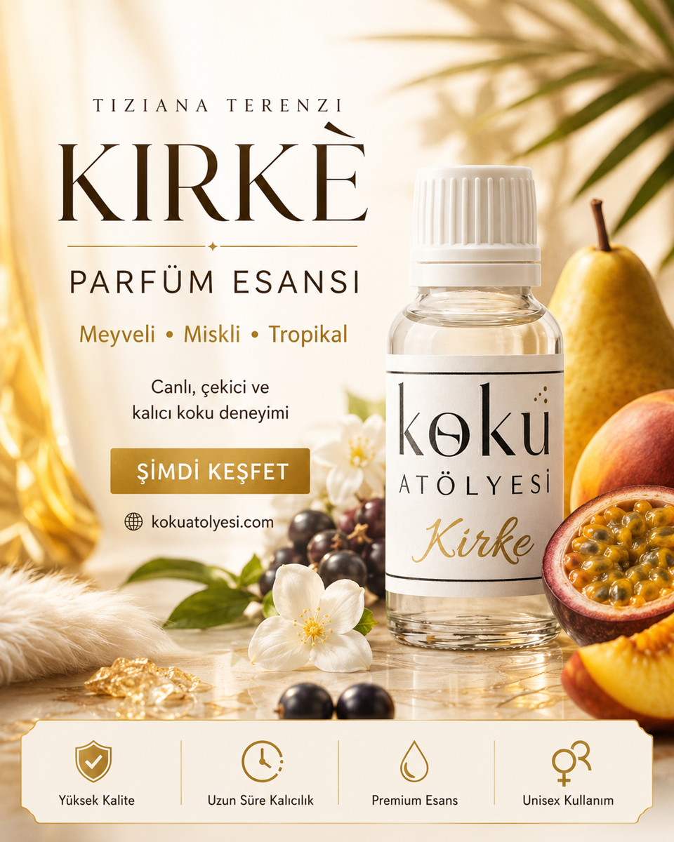 Kirkè Esintili Unisex Parfüm Esansı | Meyveli, Miskli ve Tropikal Koku Kirke 2