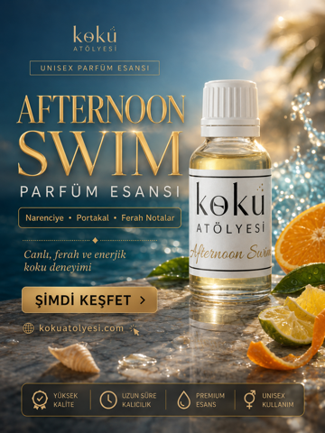 Afternoon Swim Esintili Unisex Parfüm Esansı | Mandarin, Bergamot ve Narenciye Notalı