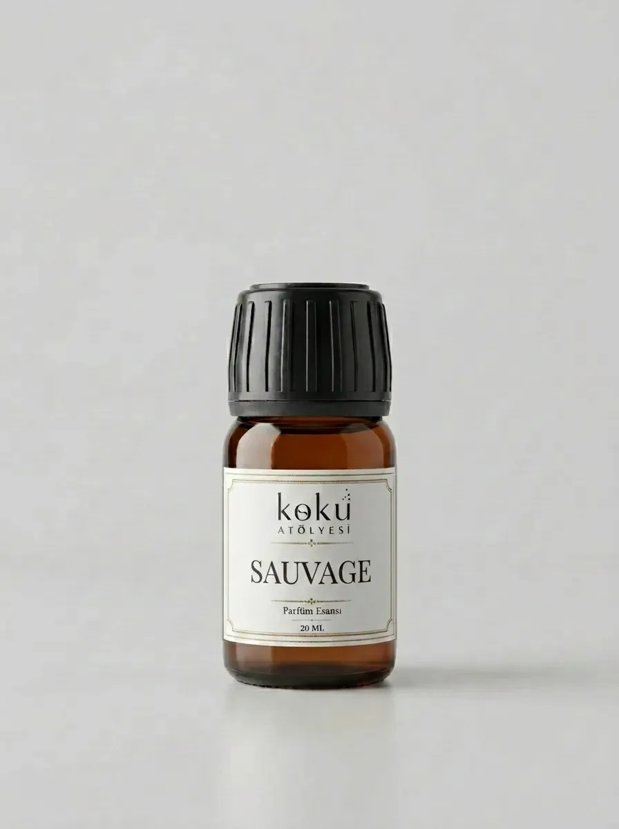 Sauvage Esintili Erkek Parfüm Esansı | Bergamot, Amber ve Odunsu Notalı 2