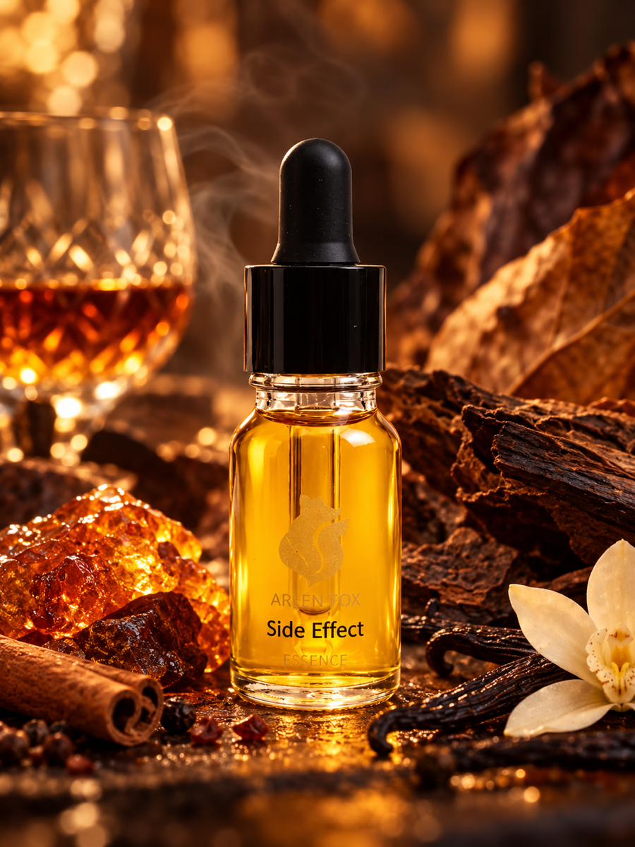 Side Effect Esintili Parfüm Esansı | Rom, Vanilya ve Tütün Notalı Unisex Koku