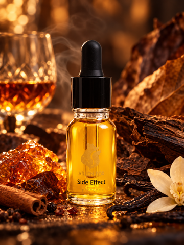 Side Effect Esintili Parfüm Esansı | Rom, Vanilya ve Tütün Notalı Unisex Koku
